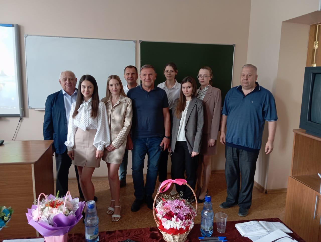 Защита ВКР на кафедре ИиМОИиМ